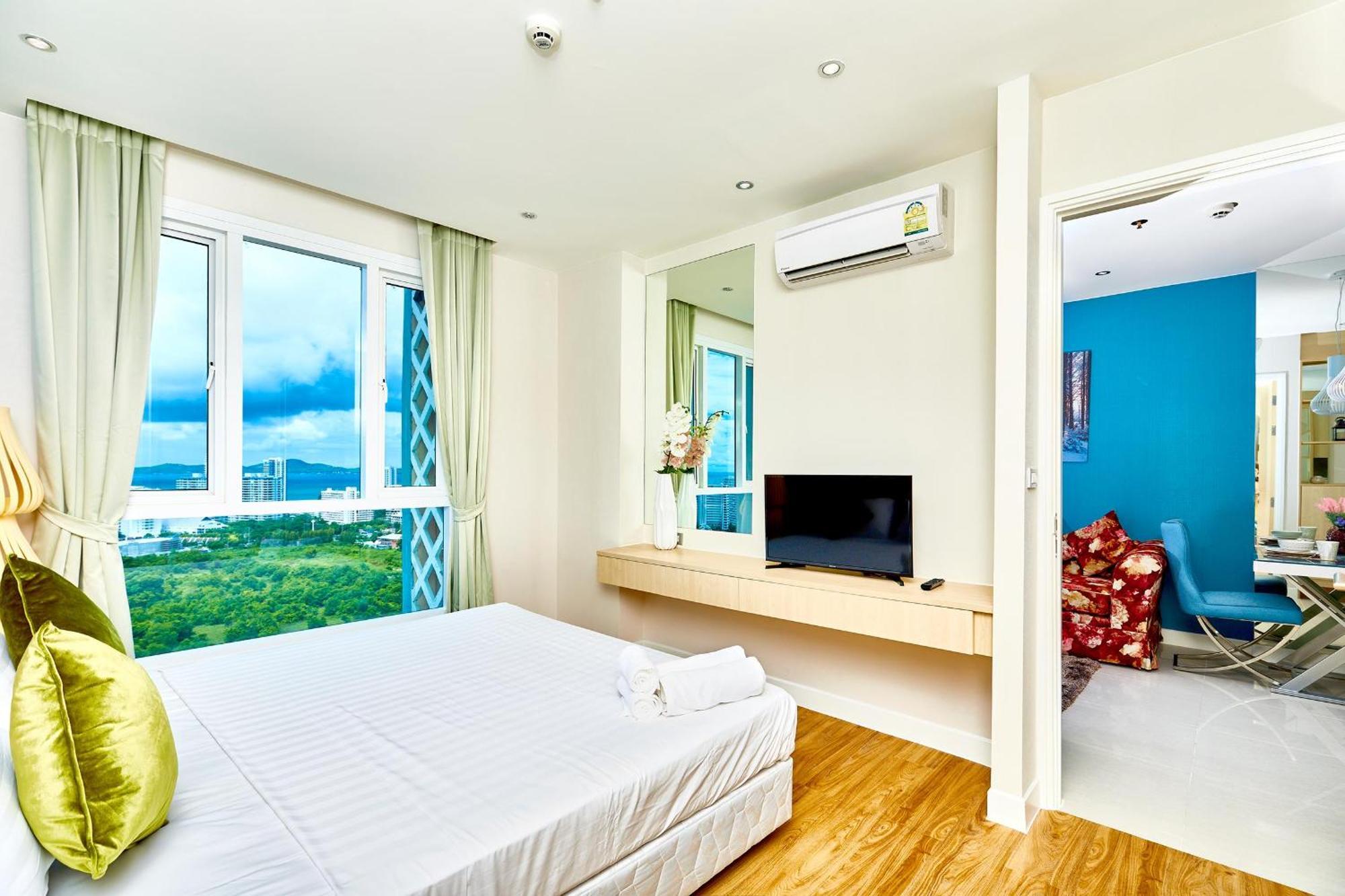 Апартаменты Grande Carribean - Seaview - Jomtien -Free Taxi From The Airport Паттайя Экстерьер фото